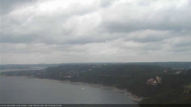 Lake Travis webcam, May 15, 2021 2:00 PM CT