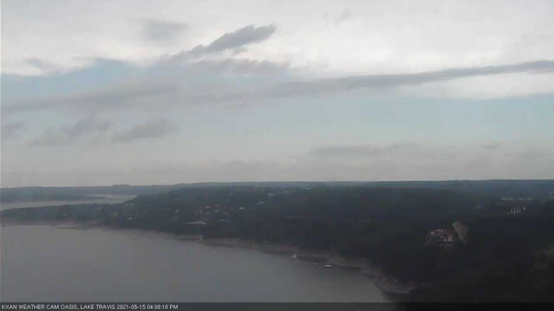 Lake Travis webcam, May 15, 2021 4:00 PM CT