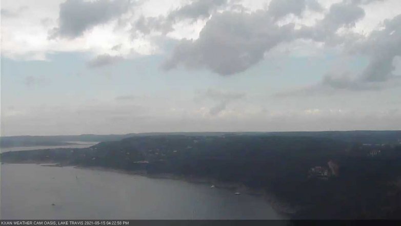 Lake Travis webcam, May 15, 2021 4:25 PM CT