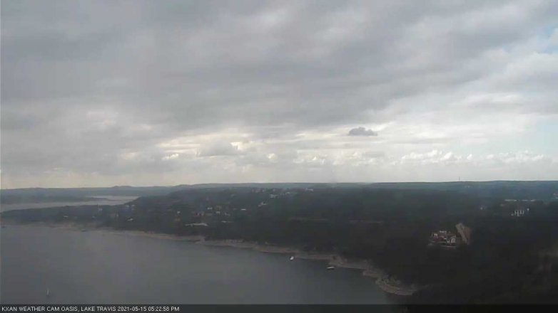 Lake Travis webcam, May 15, 2021 5:25 PM CT