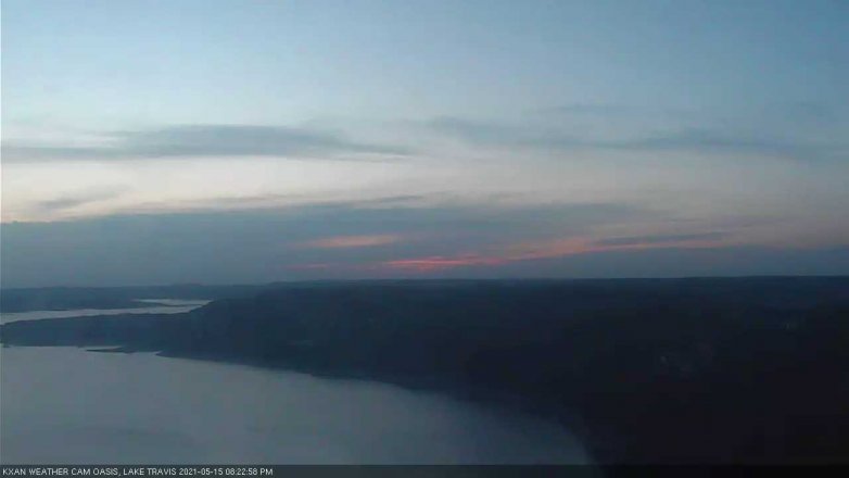 Lake Travis webcam, May 15, 2021 8:25 PM CT