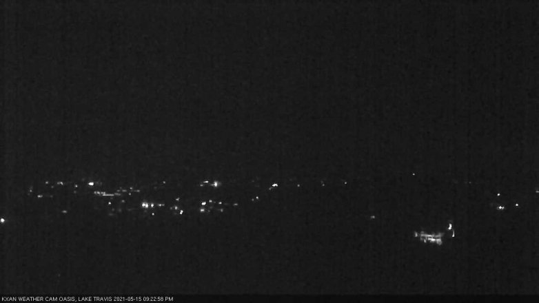Lake Travis webcam, May 15, 2021 9:25 PM CT