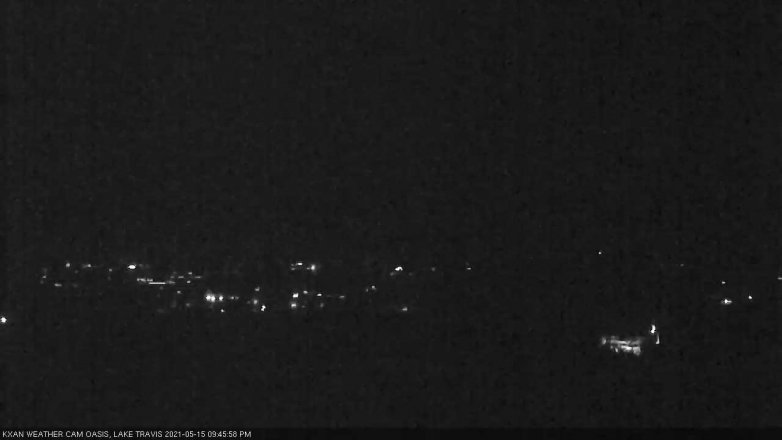 Lake Travis webcam, May 15, 2021 9:45 PM CT