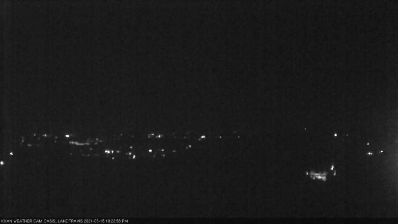 Lake Travis webcam, May 15, 2021 10:25 PM CT