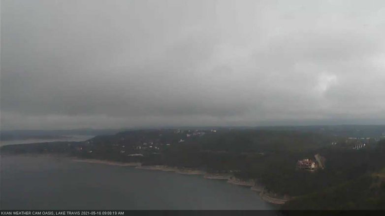 Lake Travis webcam, May 16, 2021 9:00 AM CT