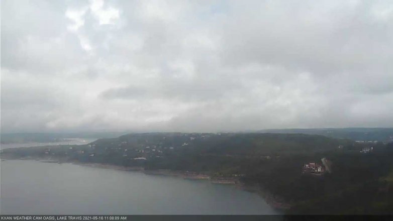 Lake Travis webcam, May 16, 2021 11:00 AM CT