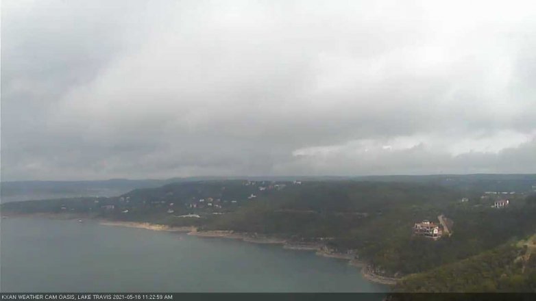 Lake Travis webcam, May 16, 2021 11:25 AM CT