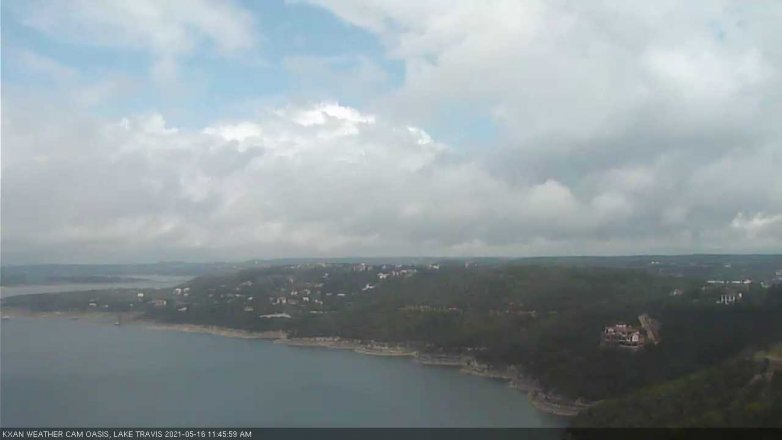 Lake Travis webcam, May 16, 2021 11:45 AM CT