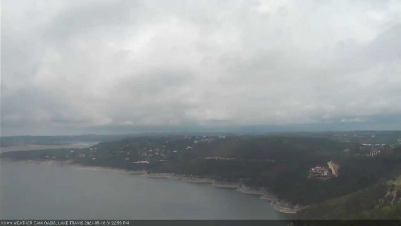 Lake Travis webcam, May 16, 2021 1:25 PM CT