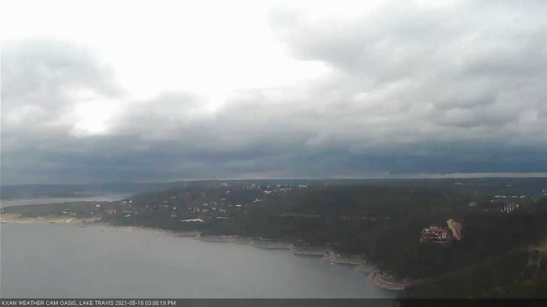 Lake Travis webcam, May 16, 2021 3:00 PM CT