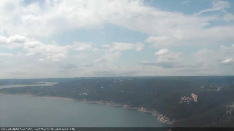 Lake Travis webcam, May 16, 2021 4:00 PM CT