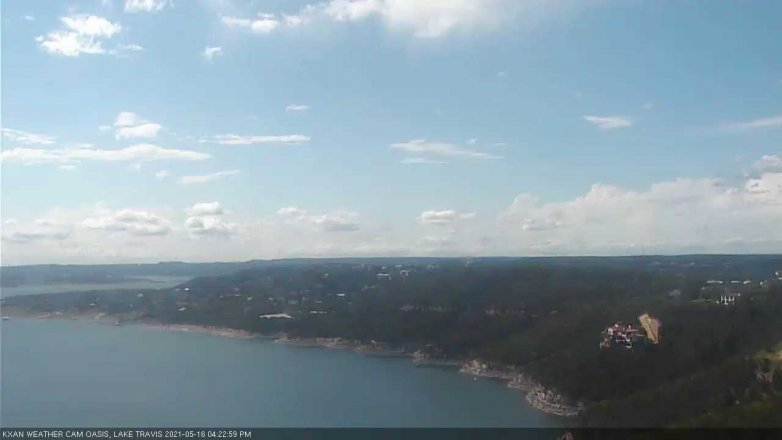 Lake Travis webcam, May 16, 2021 4:25 PM CT