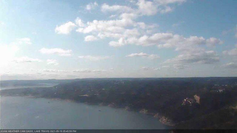 Lake Travis webcam, May 16, 2021 5:45 PM CT