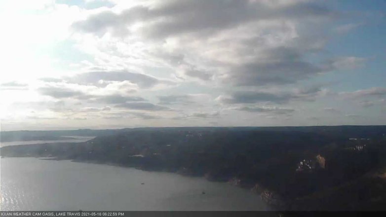 Lake Travis webcam, May 16, 2021 6:25 PM CT
