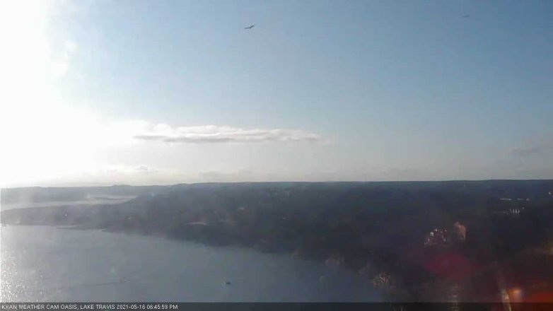 Lake Travis webcam, May 16, 2021 6:45 PM CT