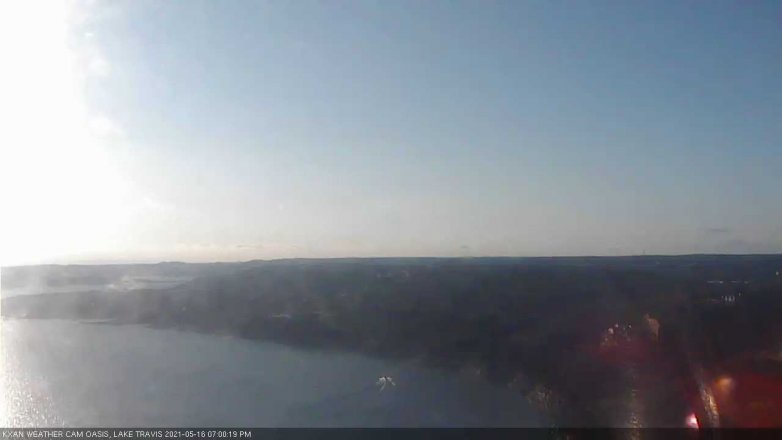 Lake Travis webcam, May 16, 2021 7:00 PM CT