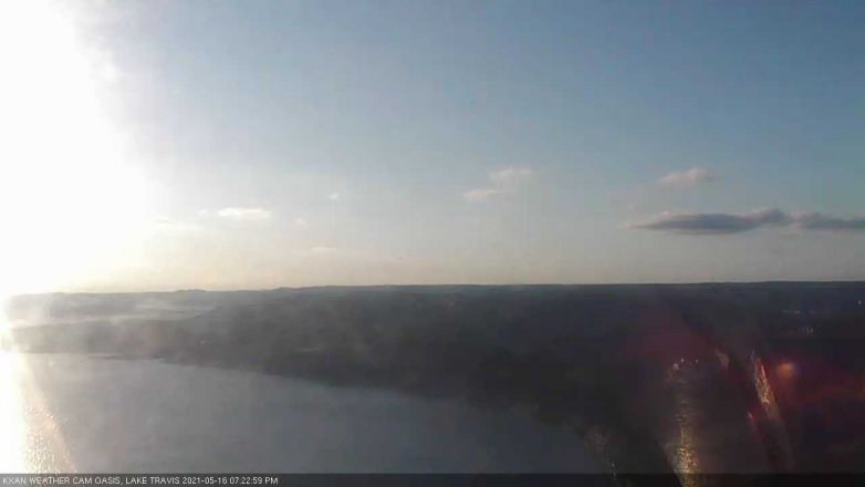 Lake Travis webcam, May 16, 2021 7:25 PM CT