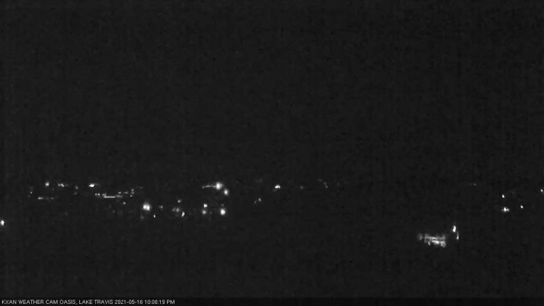 Lake Travis webcam, May 16, 2021 10:00 PM CT