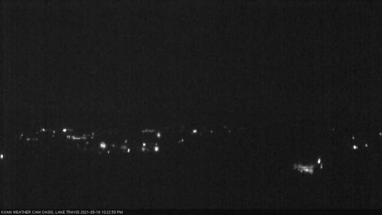 Lake Travis webcam, May 16, 2021 10:25 PM CT