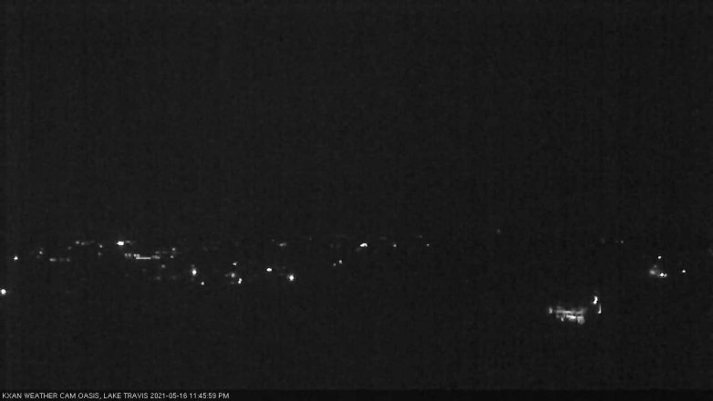 Lake Travis webcam, May 16, 2021 11:45 PM CT