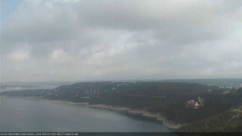 Lake Travis webcam, May 17, 2021 10:00 AM CT