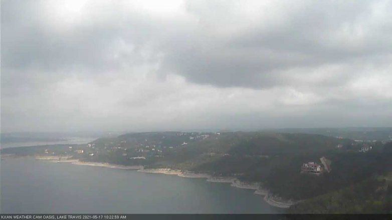 Lake Travis webcam, May 17, 2021 10:25 AM CT