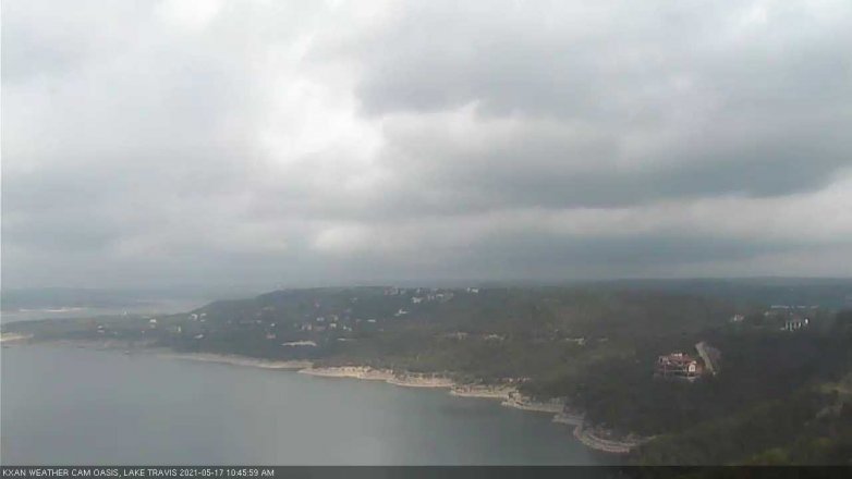 Lake Travis webcam, May 17, 2021 10:45 AM CT