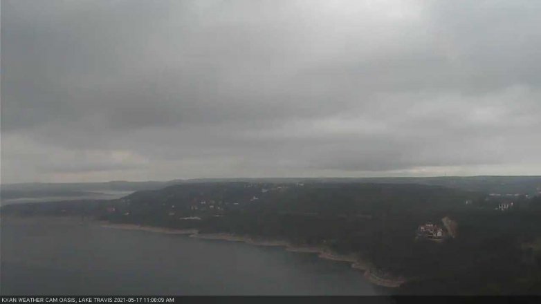 Lake Travis webcam, May 17, 2021 11:00 AM CT