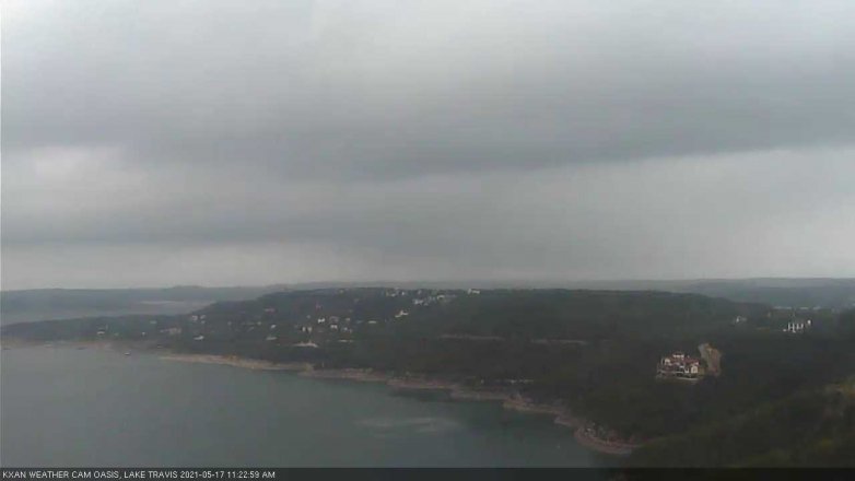 Lake Travis webcam, May 17, 2021 11:25 AM CT