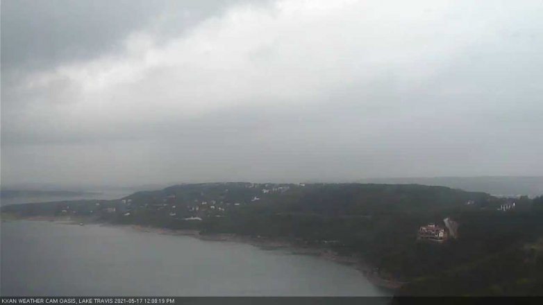 Lake Travis webcam, May 17, 2021 12:00 PM CT