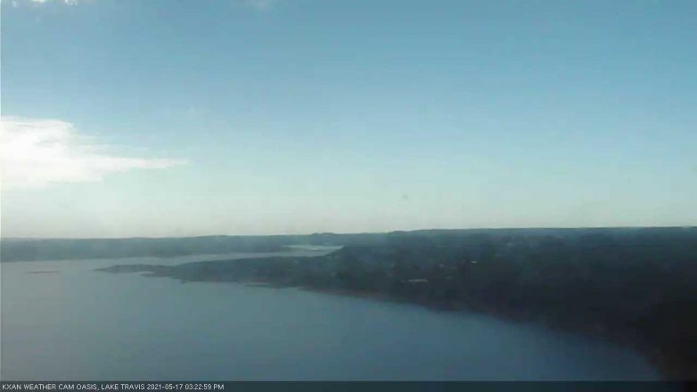 Lake Travis webcam, May 17, 2021 3:25 PM CT