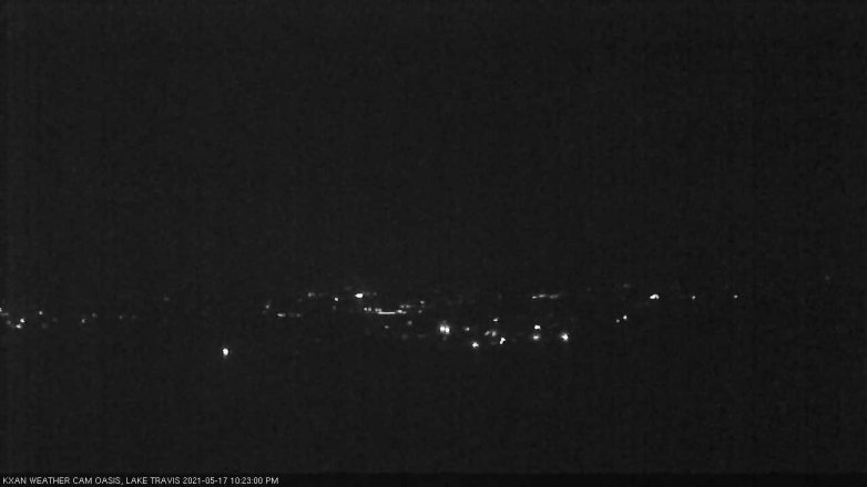 Lake Travis webcam, May 17, 2021 10:25 PM CT