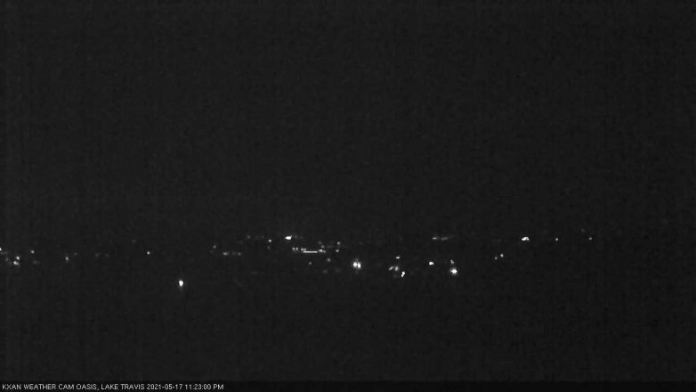 Lake Travis webcam, May 17, 2021 11:25 PM CT
