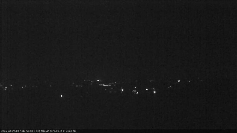 Lake Travis webcam, May 17, 2021 11:45 PM CT