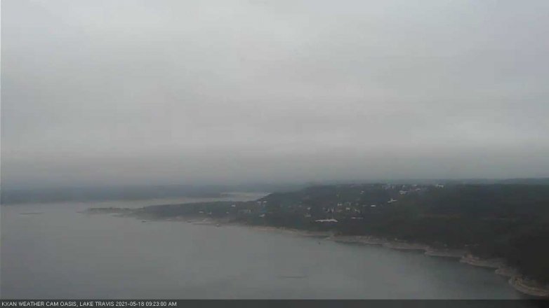 Lake Travis webcam, May 18, 2021 9:25 AM CT