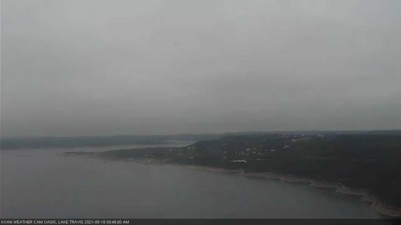 Lake Travis webcam, May 18, 2021 9:45 AM CT