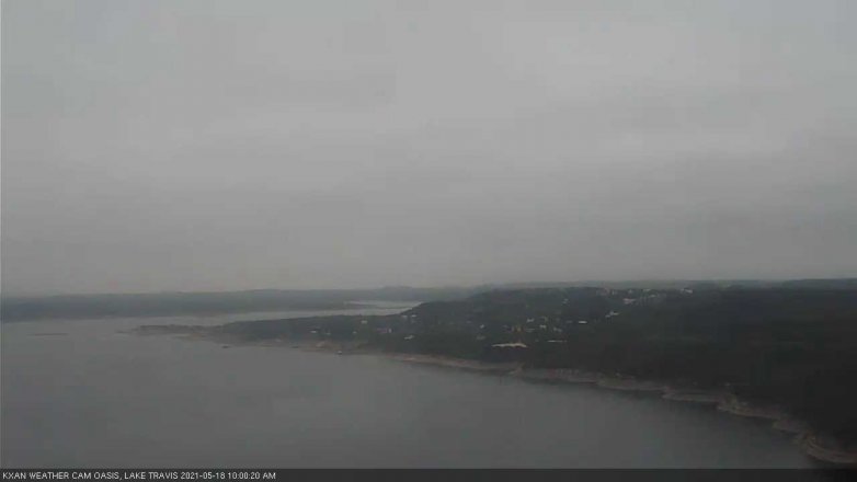 Lake Travis webcam, May 18, 2021 10:00 AM CT