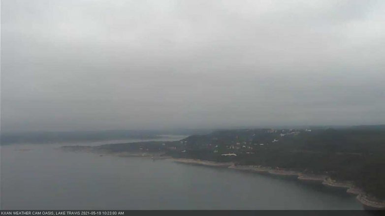 Lake Travis webcam, May 18, 2021 10:25 AM CT