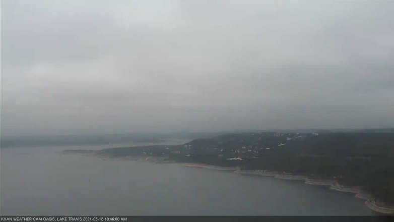 Lake Travis webcam, May 18, 2021 10:45 AM CT