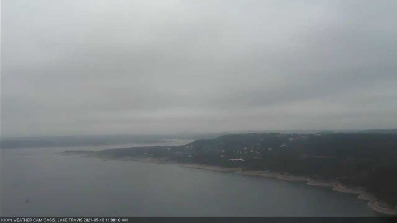 Lake Travis webcam, May 18, 2021 11:00 AM CT