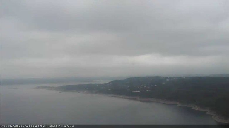 Lake Travis webcam, May 18, 2021 11:45 AM CT