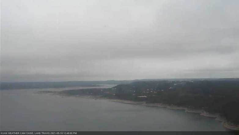 Lake Travis webcam, May 18, 2021 12:45 PM CT