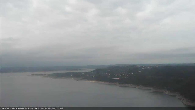 Lake Travis webcam, May 18, 2021 1:45 PM CT