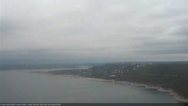 Lake Travis webcam, May 18, 2021 2:00 PM CT