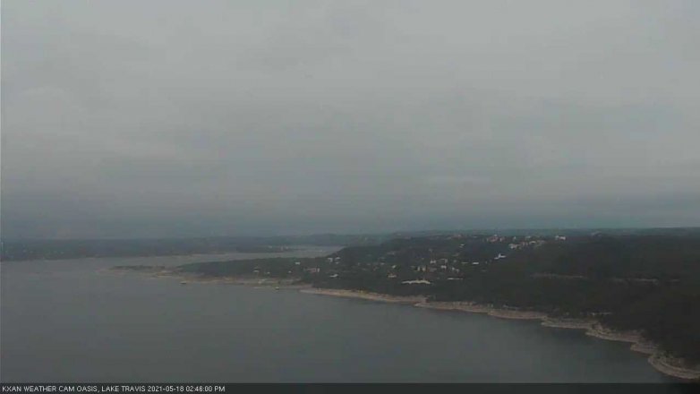 Lake Travis webcam, May 18, 2021 2:45 PM CT