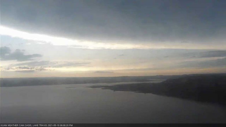 Lake Travis webcam, May 18, 2021 6:00 PM CT