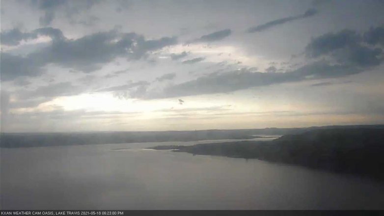 Lake Travis webcam, May 18, 2021 6:25 PM CT