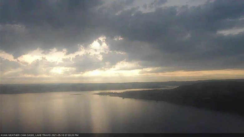 Lake Travis webcam, May 18, 2021 7:00 PM CT