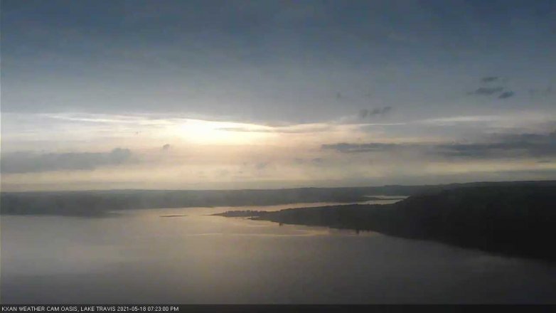 Lake Travis webcam, May 18, 2021 7:25 PM CT