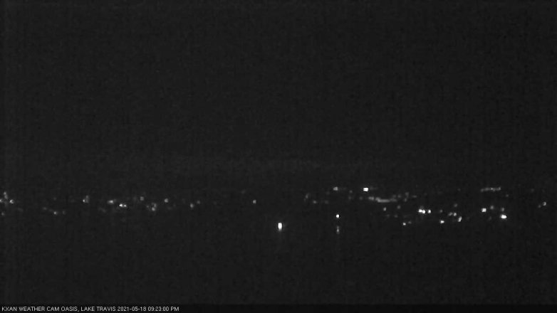Lake Travis webcam, May 18, 2021 9:25 PM CT
